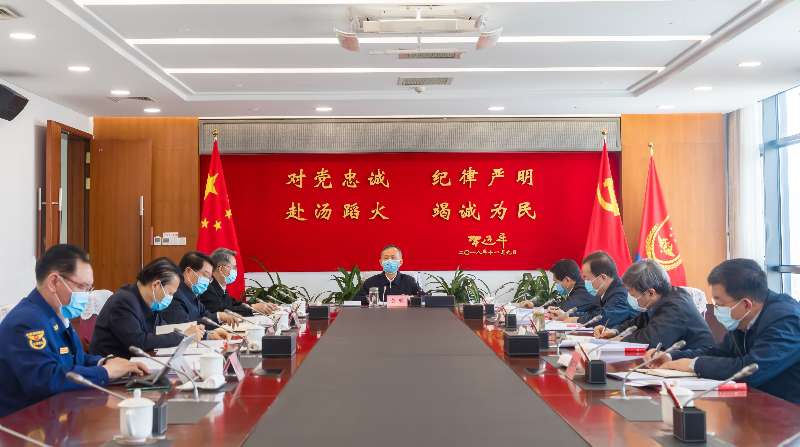 xnxn美女逼逼的电影黄明在应急管理部党委会上强调 着力加强党委班子自...